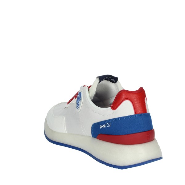 North Sails Shoes Sneakers White/Red SHARK
