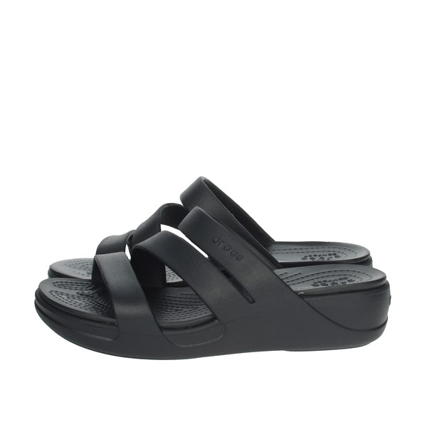 Crocs Shoes Clogs Black 206304