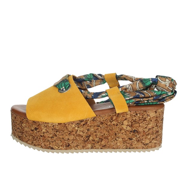 Marila' Shoes Sandal Yellow 9054
