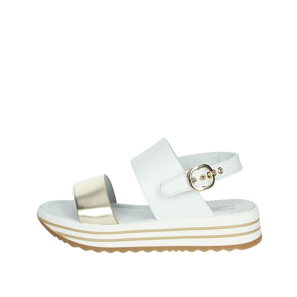 Nero Giardini Shoes Sandal White/Gold E031620F
