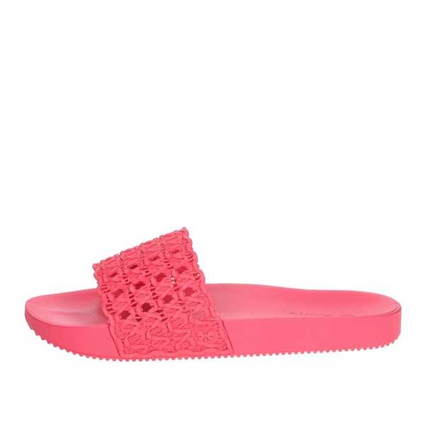 Zaxy Shoes Flat Slippers Fuchsia 17699