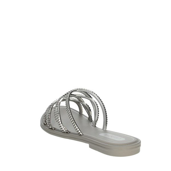 Grendha Shoes Clogs Silver 17629