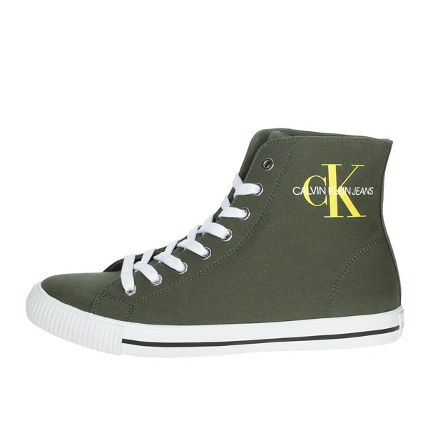 Calvin Klein Jeans Shoes Sneakers Dark Green B4S0671