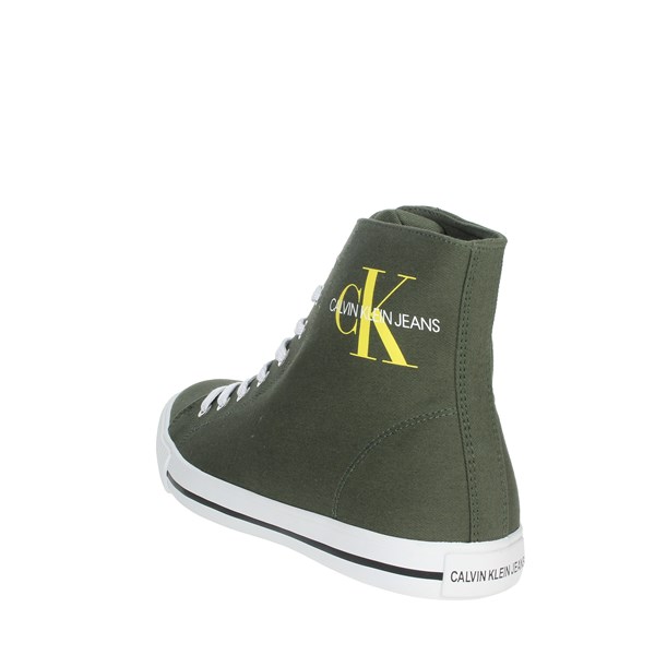 Calvin Klein Jeans Shoes Sneakers Dark Green B4S0671