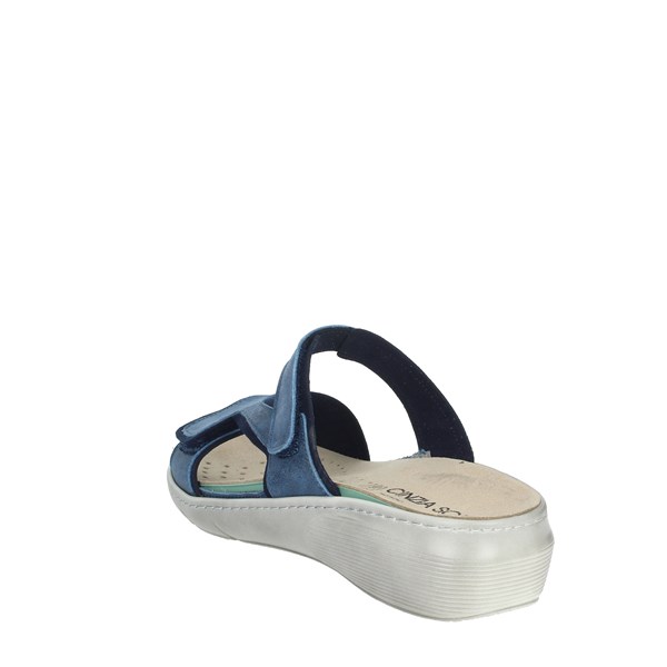 Cinzia Soft Shoes Flat Slippers Blue IM72081