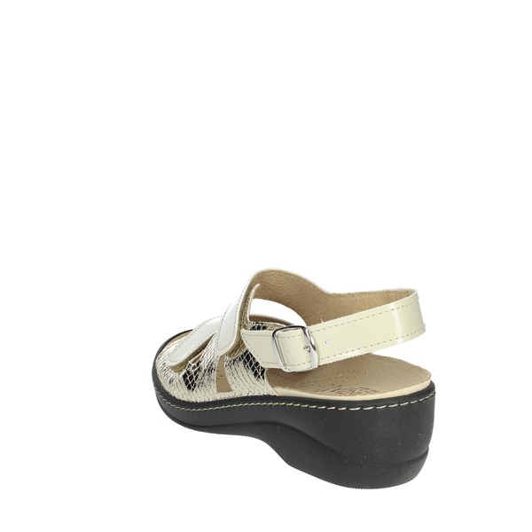 Cinzia Soft Shoes Flat Sandals Beige IAEH18-VP