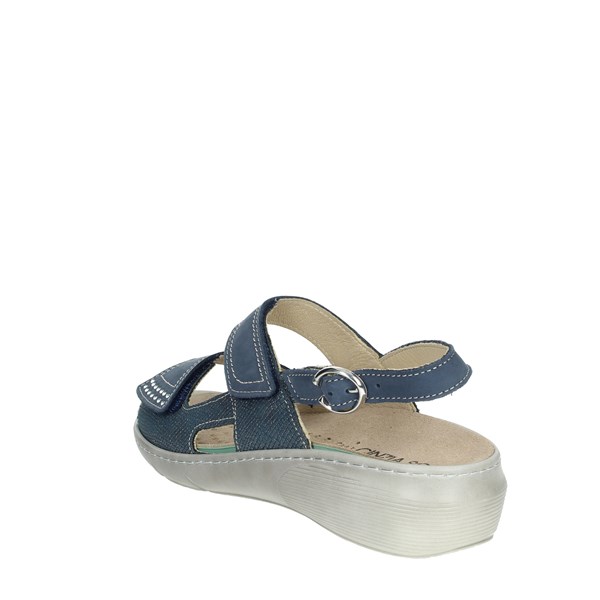 Cinzia Soft Shoes Flat Sandals Blue IM72012