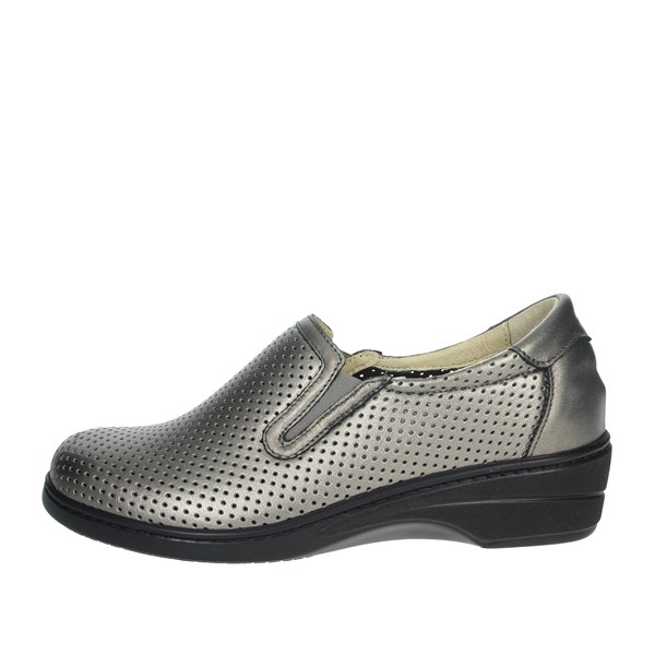 Cinzia Soft Shoes Moccasin Charcoal grey IM51091