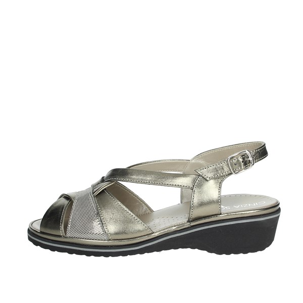 Cinzia Soft Shoes Flat Sandals Bronze  IP1SANDRA