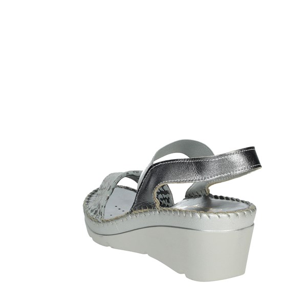 Cinzia Soft Shoes Platform Sandals Steel grey IU551730-G
