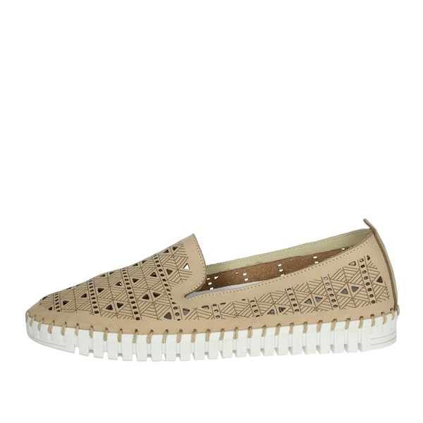 Cinzia Soft Shoes Moccasin Beige IM4841