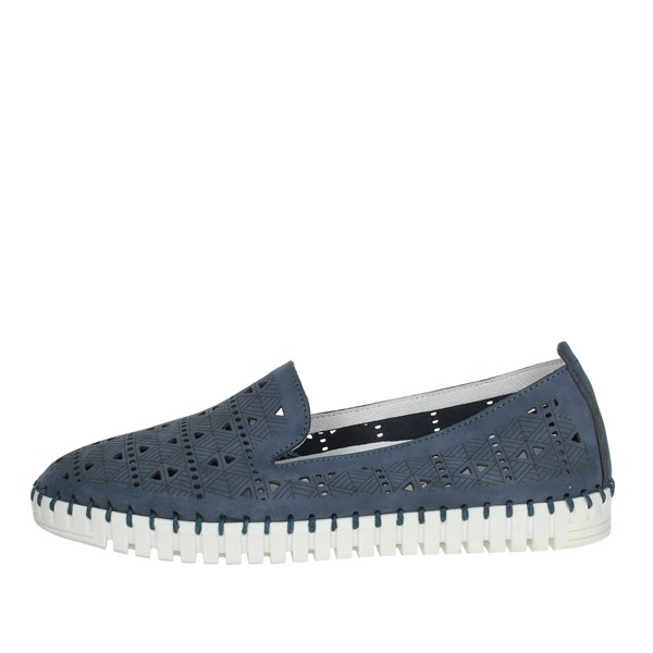 Cinzia Soft Shoes Moccasin Blue IM4841