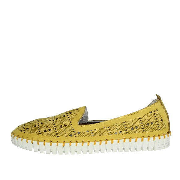 Cinzia Soft Shoes Moccasin Yellow IM4841