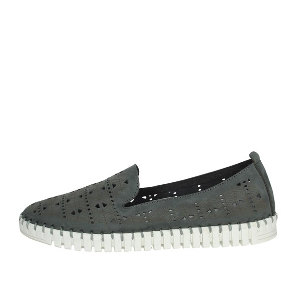 Cinzia Soft Shoes Moccasin Grey IM4841