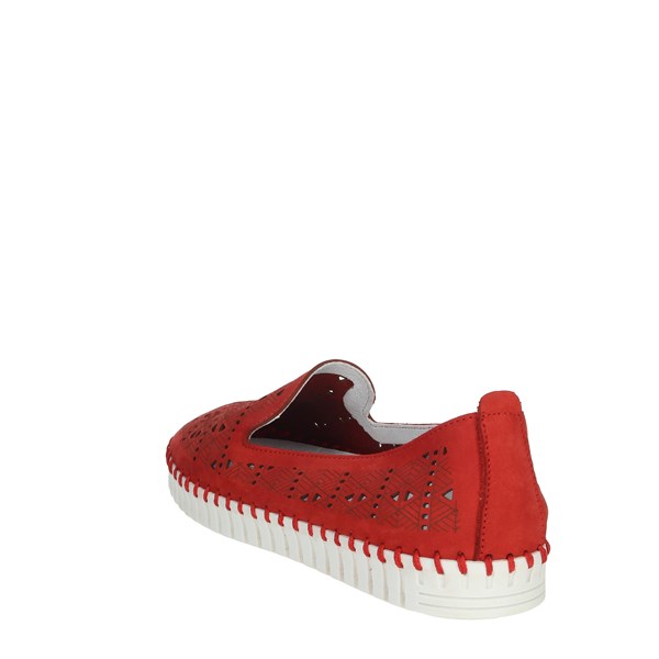 Cinzia Soft Shoes Moccasin Red IM4841