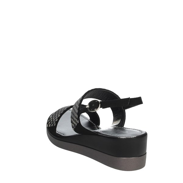 Cinzia Soft Shoes Flat Sandals Black IAD20936