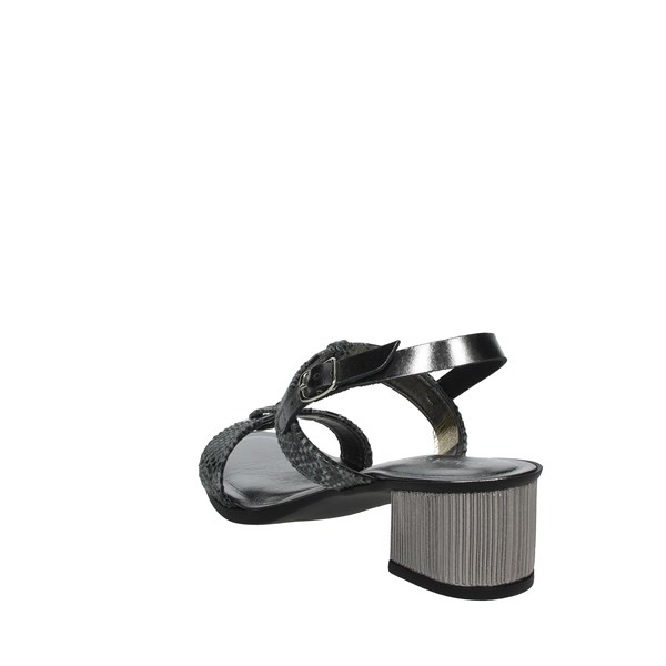 Cinzia Soft Shoes Heeled Sandals Charcoal grey IAD20449