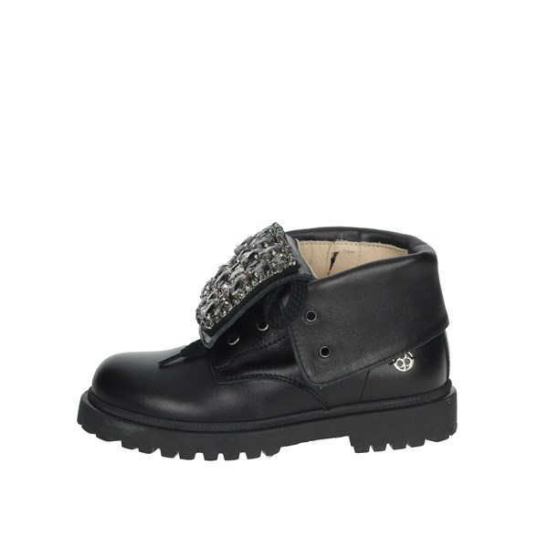 Florens Shoes Boots Black E7348