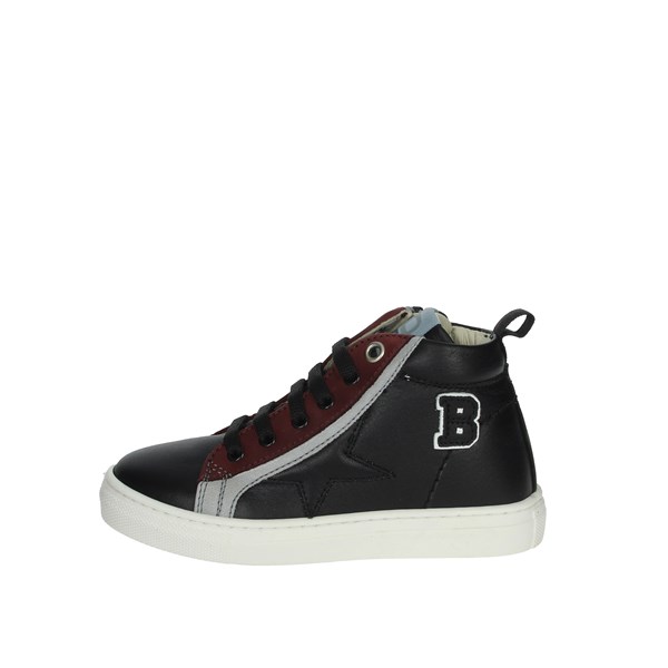 Balducci Shoes Sneakers Black/Burgundy BUTTER1608