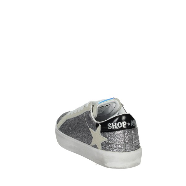 Shop Art Shoes Sneakers Silver SA0400