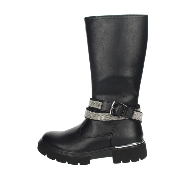 Asso Shoes Boots Black AG-9251