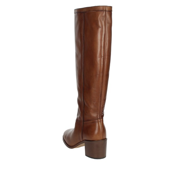 Paola Ferri Shoes Boots Brown leather D7285