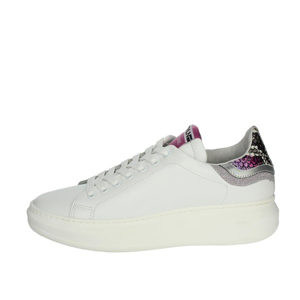 Meline Shoes Sneakers White/Fuchsia 1601