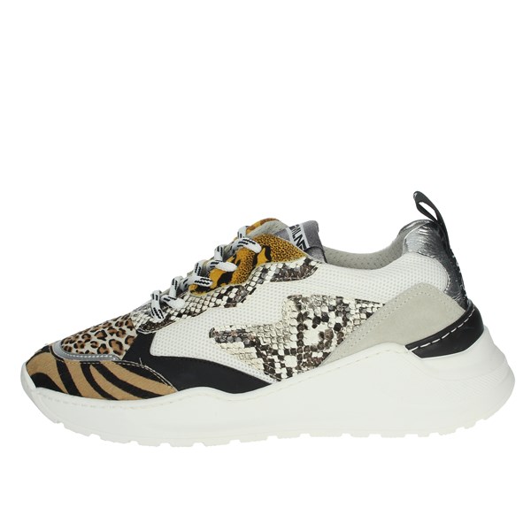 Meline Shoes Sneakers White/Black 7071