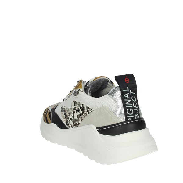 Meline Shoes Sneakers White/Black 7071