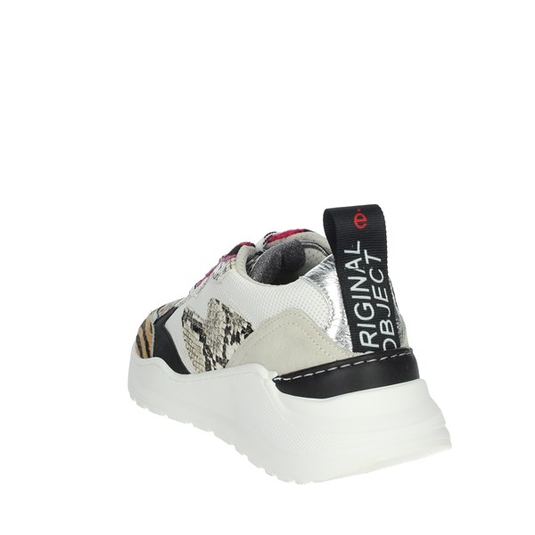 Meline Shoes Sneakers White/Fuchsia 7071