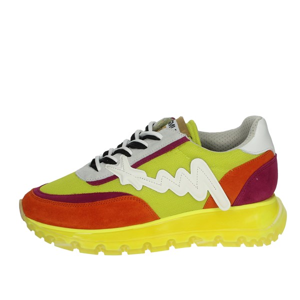 Meline Shoes Sneakers Yellow-Fluo 1700