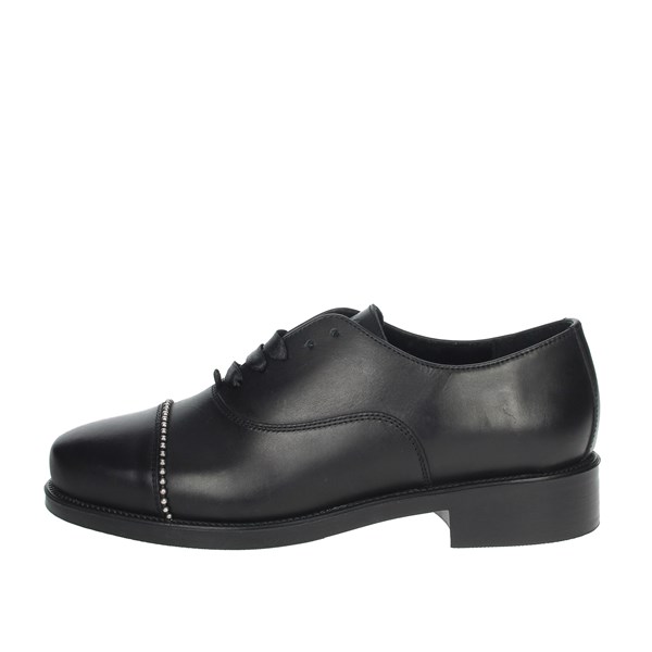 Frau Shoes Brogue Black 98Q6