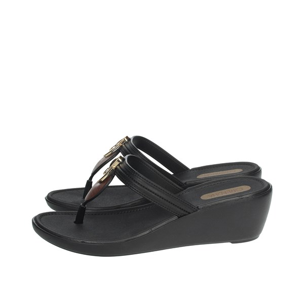 Grendha Shoes Flip Flops Black 82826