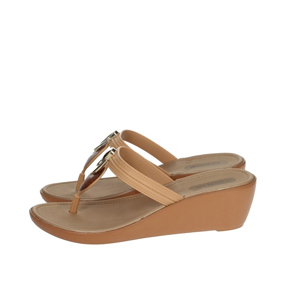 Grendha Shoes Flip Flops Beige 82826