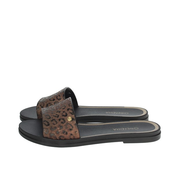 Grendha Shoes Flat Slippers Black 17895