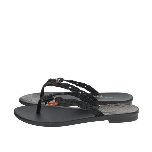 Grendha Shoes Flip Flops Black 17902