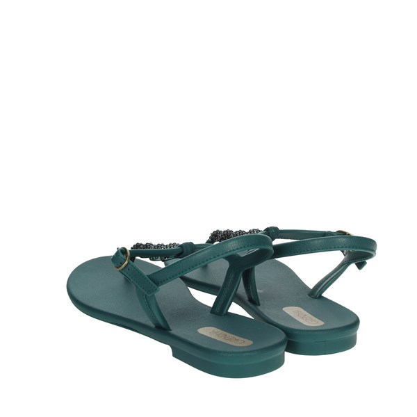 Grendha Shoes Flat Sandals Teal 17802