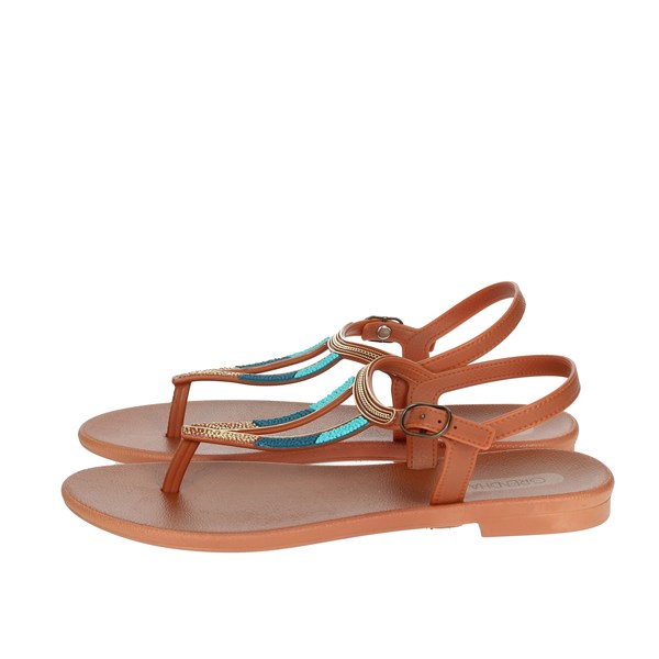 Grendha Shoes Flat Sandals Brown 17873