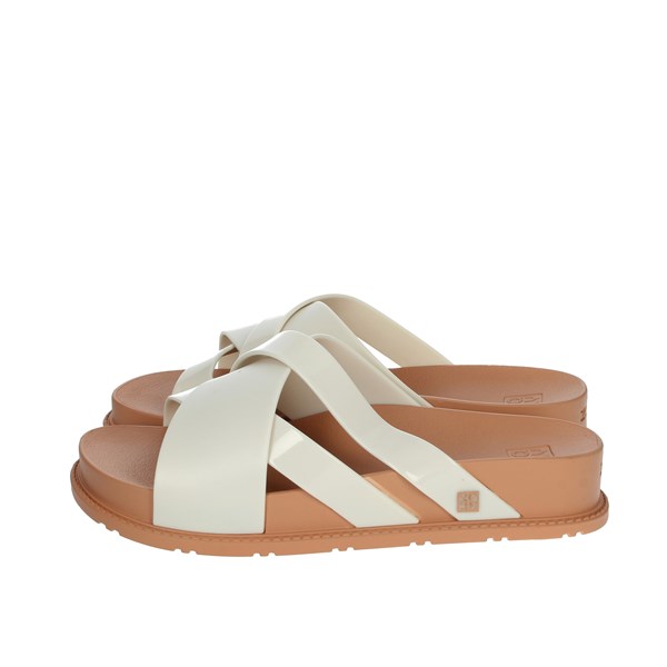 Zaxy Shoes Flat Slippers Creamy white 17831