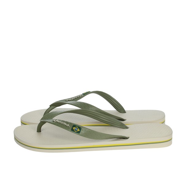 Ipanema Shoes Flip Flops Beige/green 80415