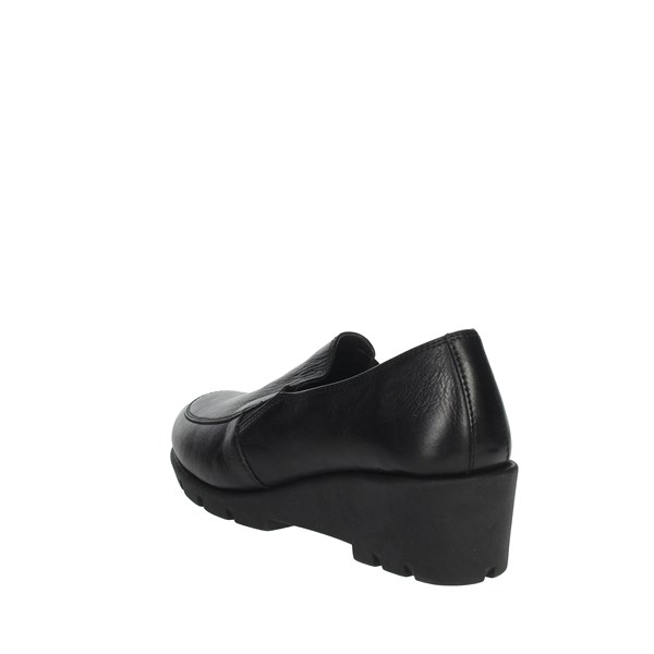 Riposella Shoes Moccasin Black IC-131