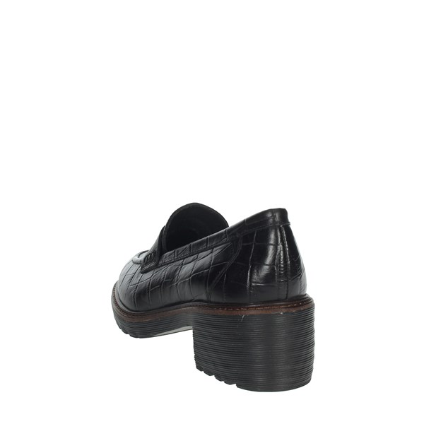 Riposella Shoes Moccasin Black IC-134
