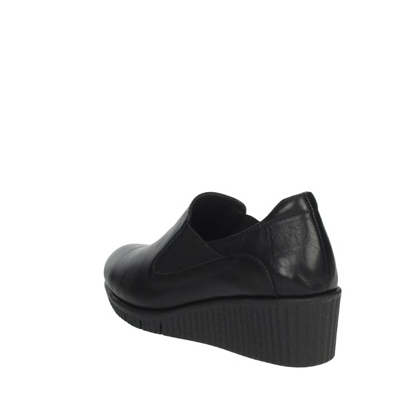Riposella Shoes Moccasin Black IC-105