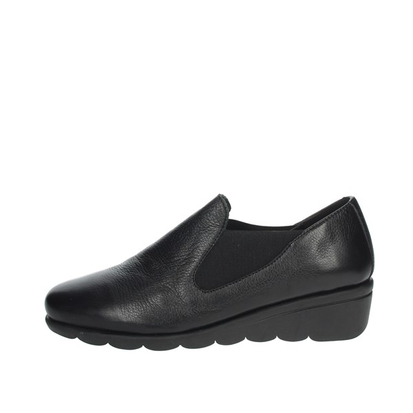 Riposella Shoes Moccasin Black IC-101