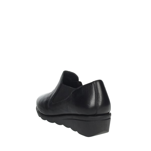 Riposella Shoes Moccasin Black IC-101