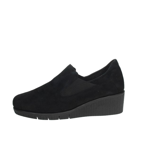 Riposella Shoes Moccasin Black IC-102