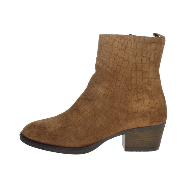 Riposella Shoes Ankle Boots Brown leather IC-33