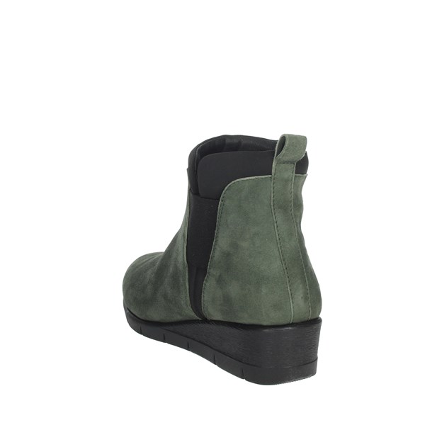 Riposella Shoes Ankle Boots Dark Green IC-50