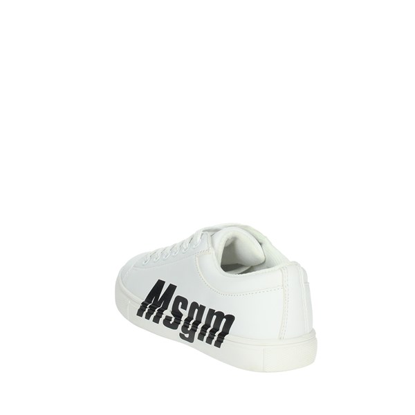 Msgm Shoes Sneakers White 022763