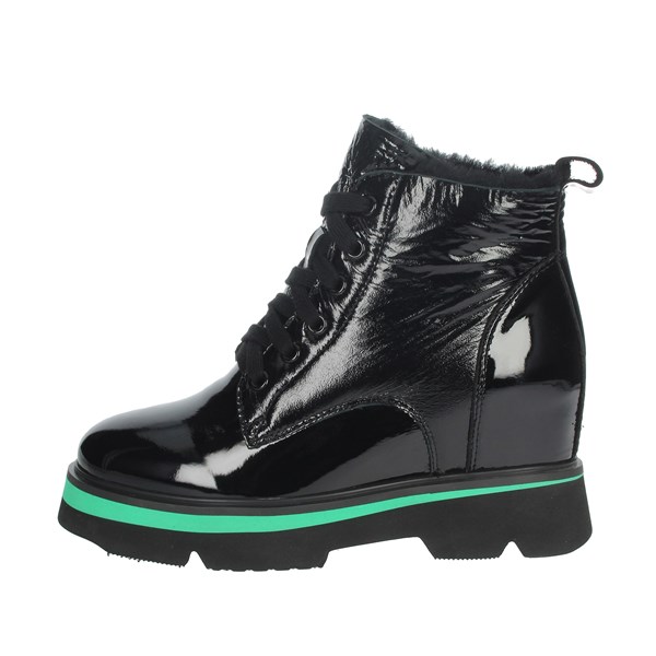 Nina Capri Shoes Boots Black IC-156